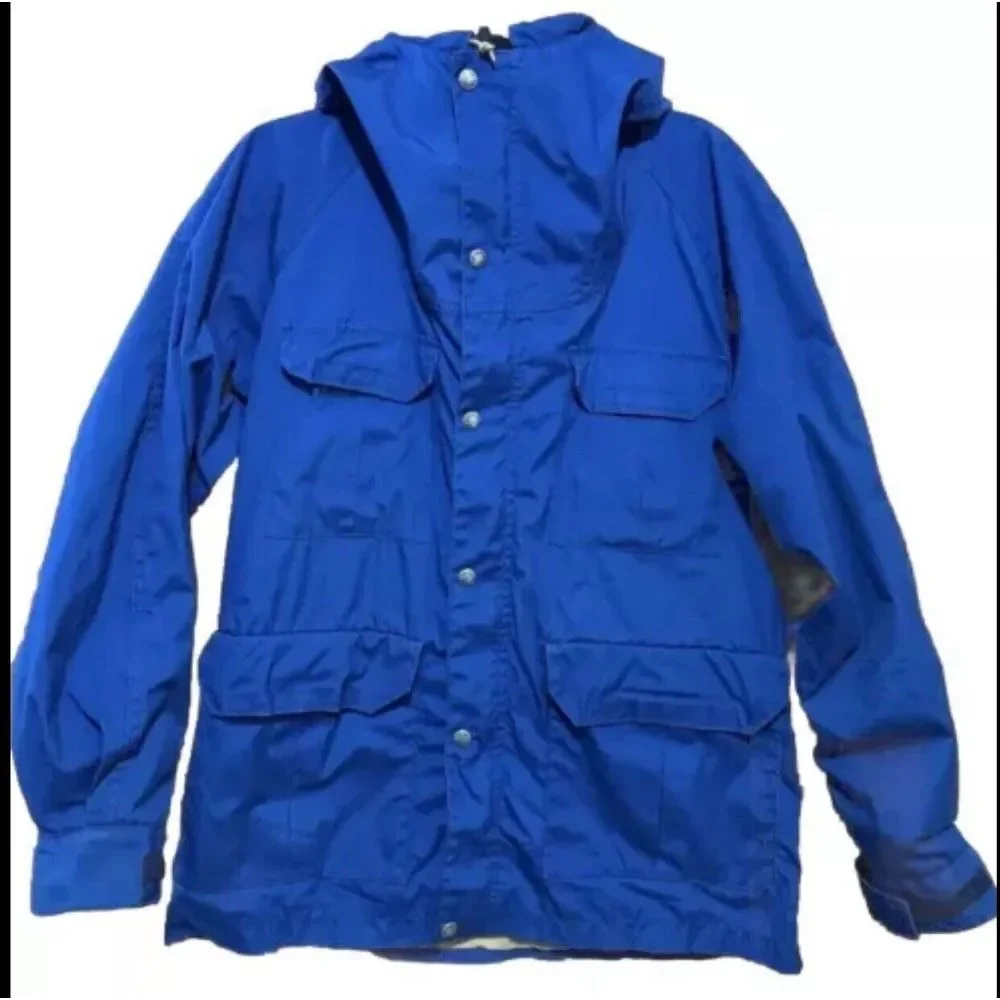 Vintage 80s North‎ Face Mountain Parka Jacket Size Small USA Brown Label Tag